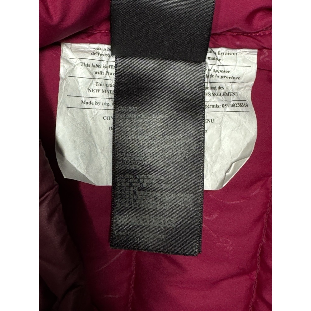 Marmot Jacket Womens Small Maroon Red/Purple 700 Fill Down Puffer Coat - Picture 10 of 14
